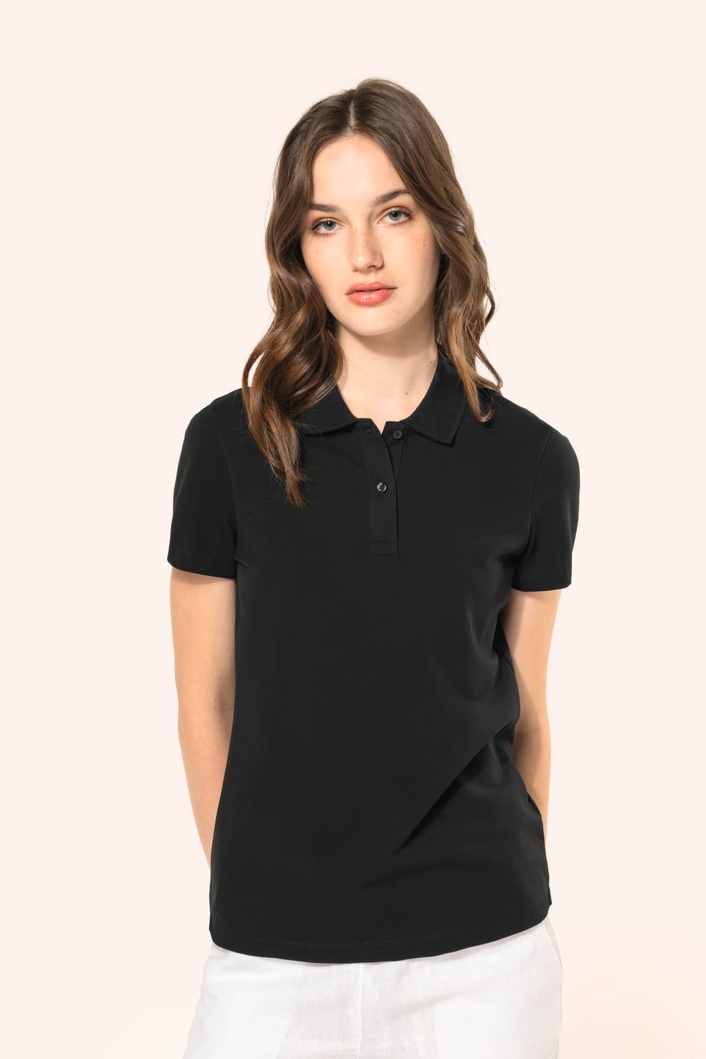 Polo manga corta mujer