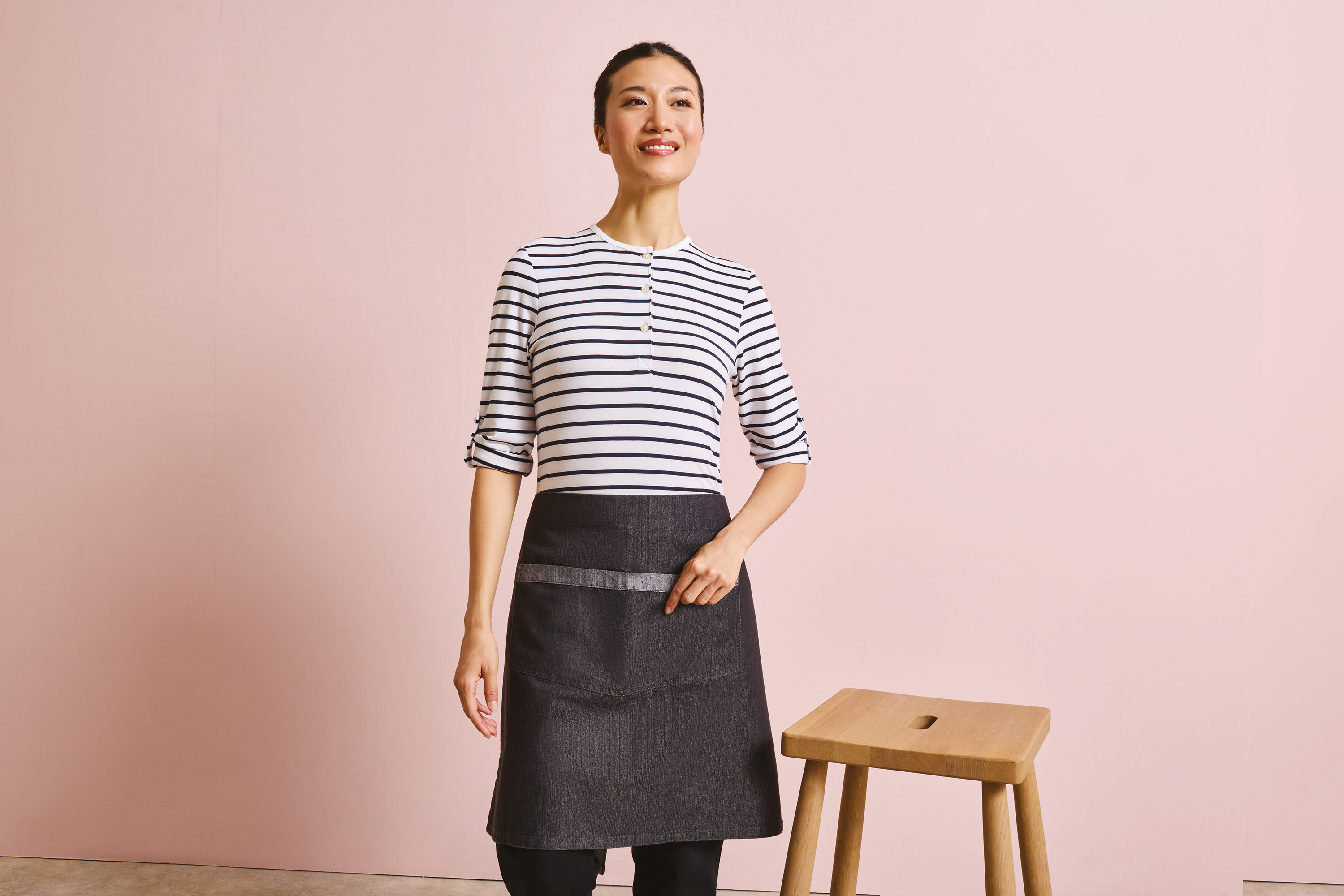 Delantal de cintura Denim Domain