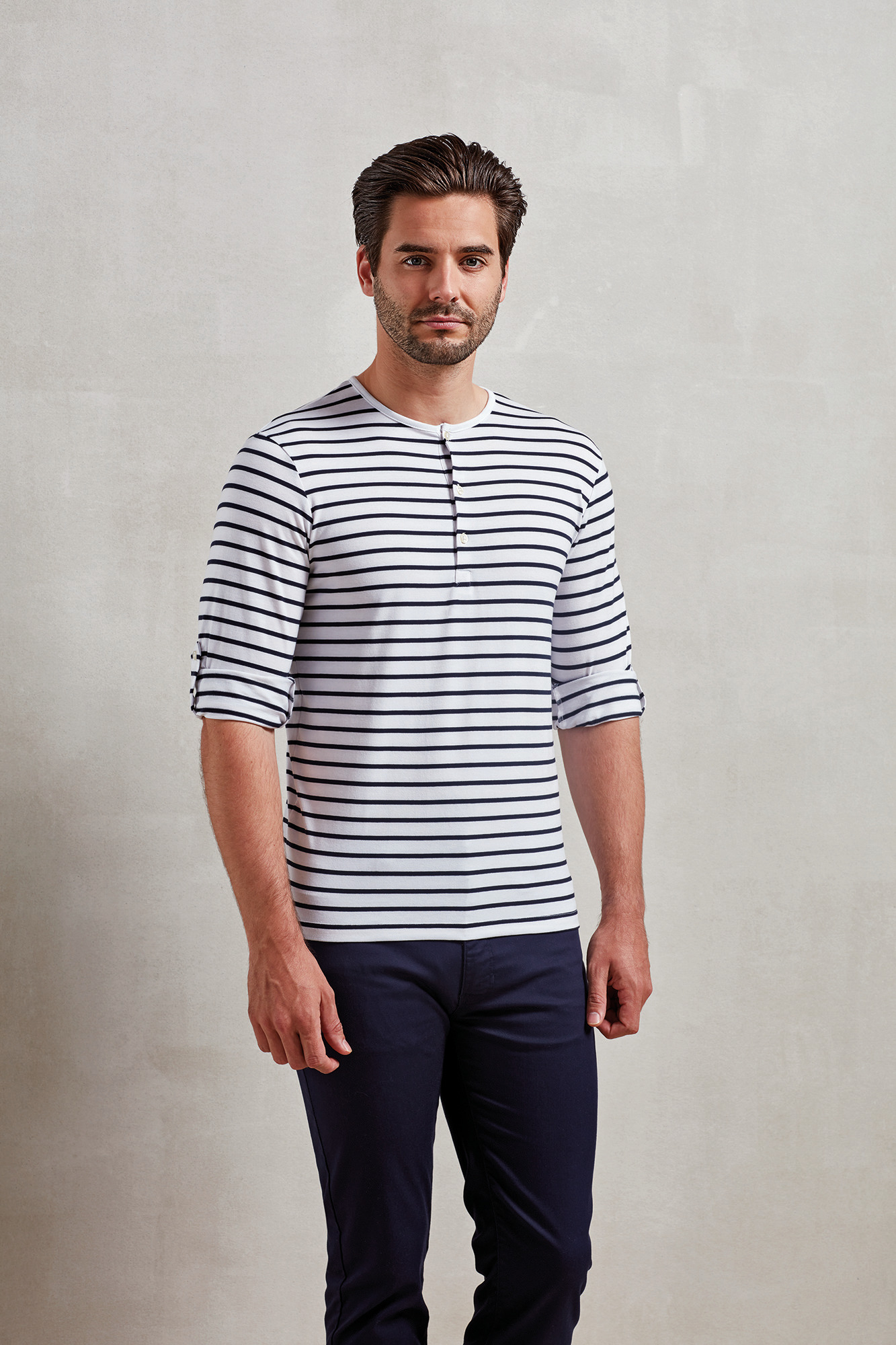 Camiseta Long John hombre