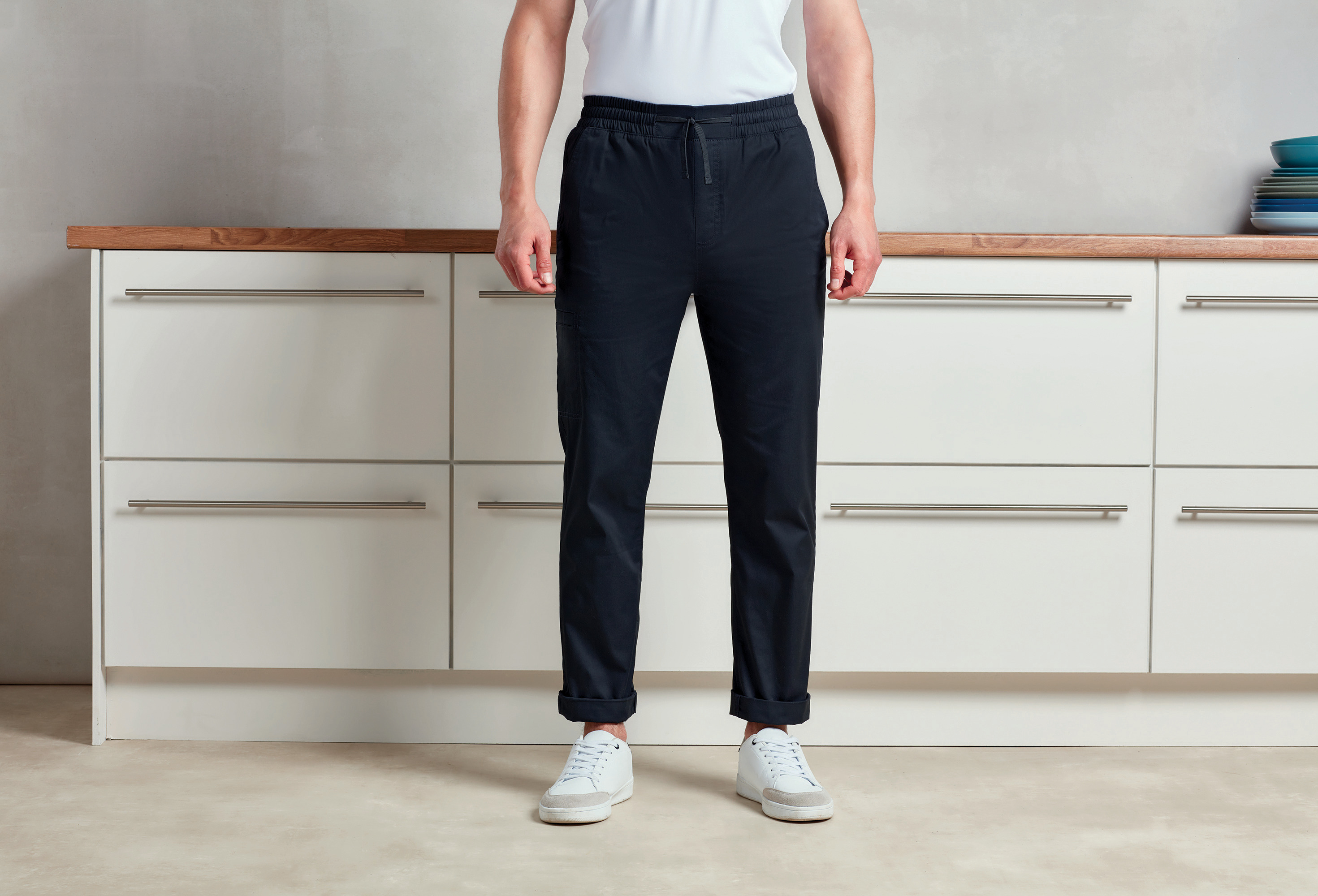 Pantalón tipo cargo reciclado Chef