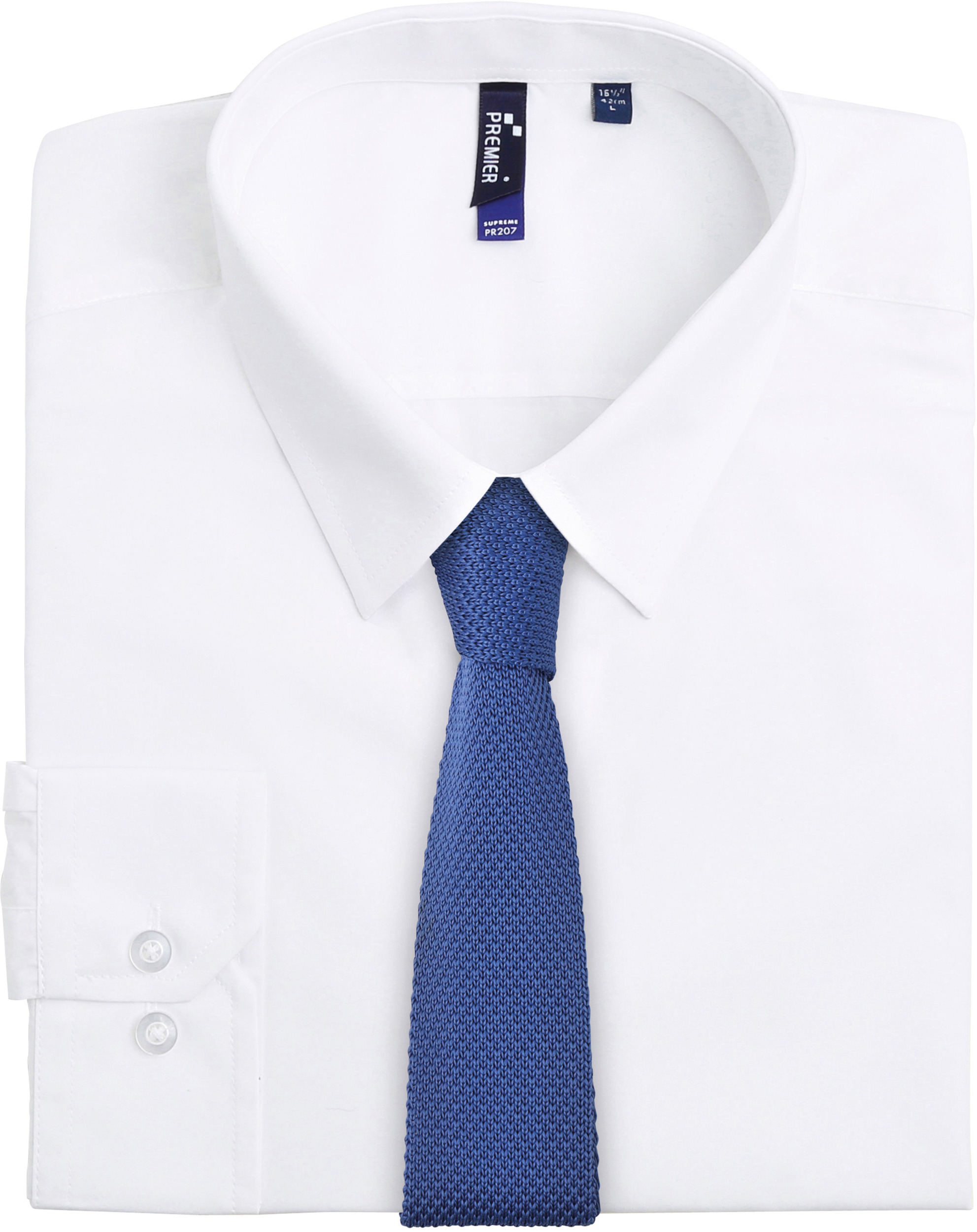 Corbata fina de punto