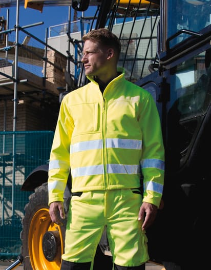 Veste Softshell High Viz