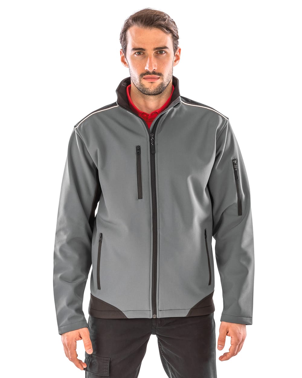 Chaqueta Softshell de trabajo Ripstop con