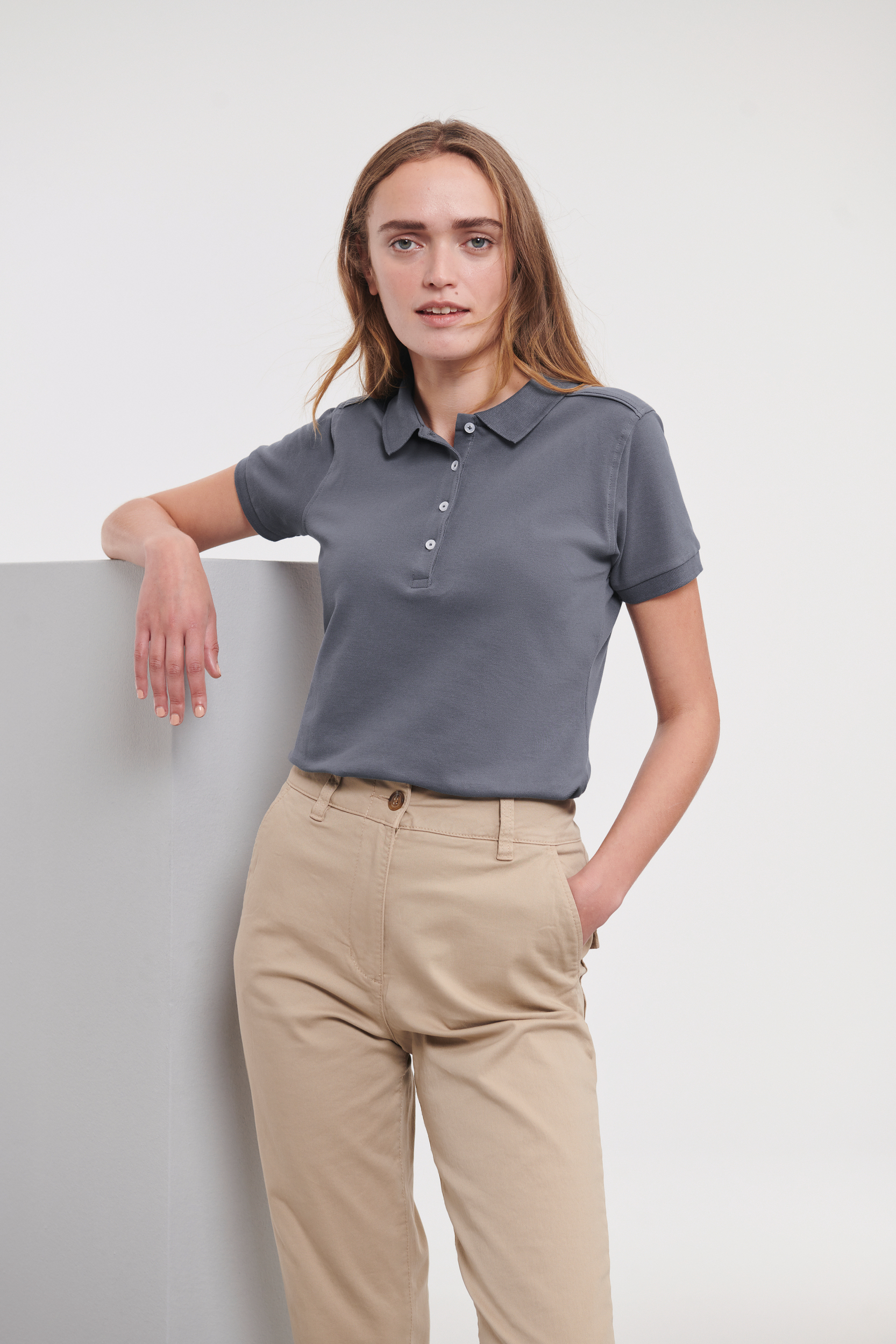 Polo Stretch mujer