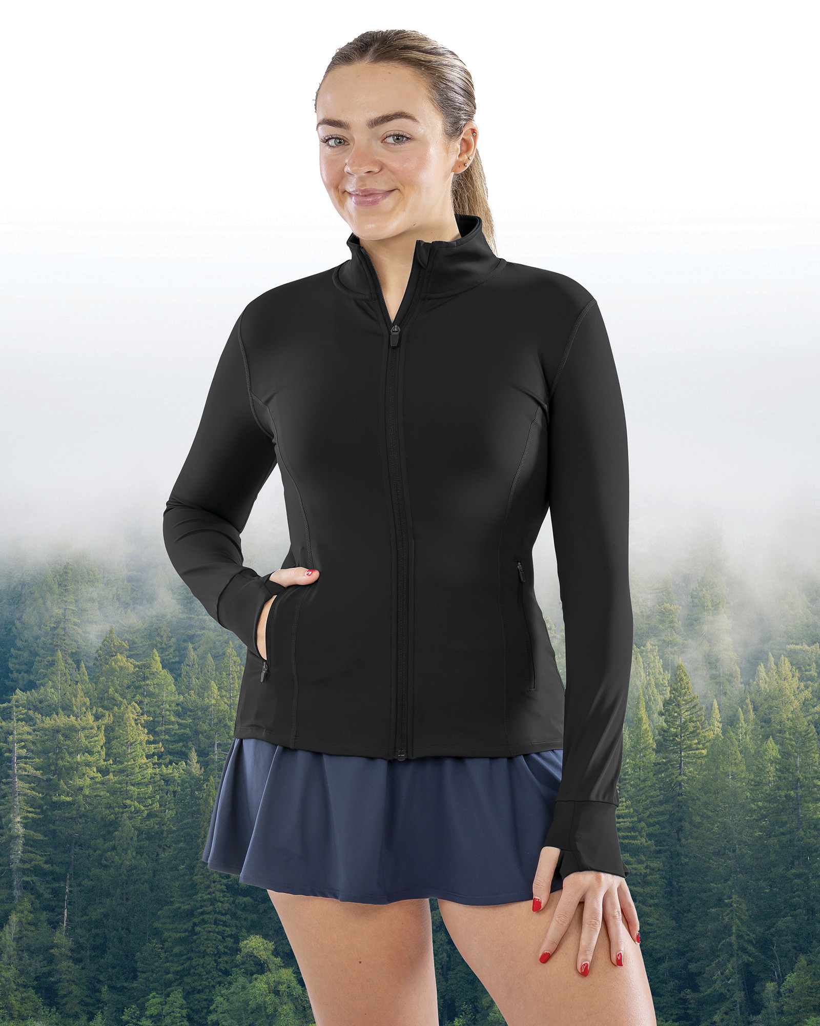 Chaqueta de fitness para mujeres