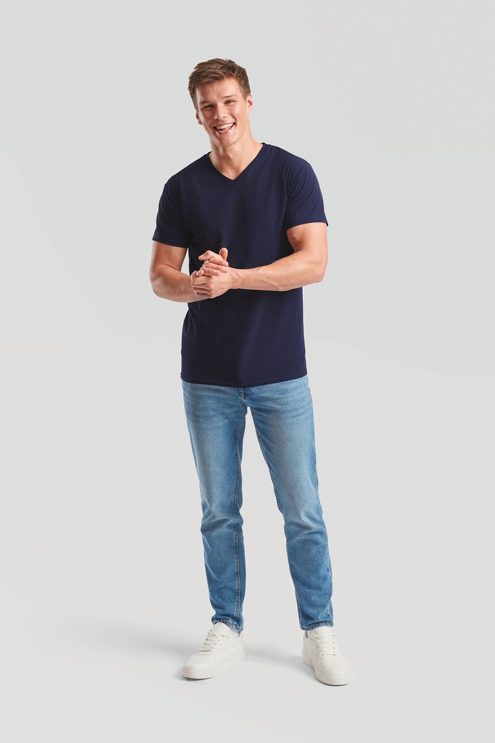 Camiseta Valueweight cuello de pico hombre