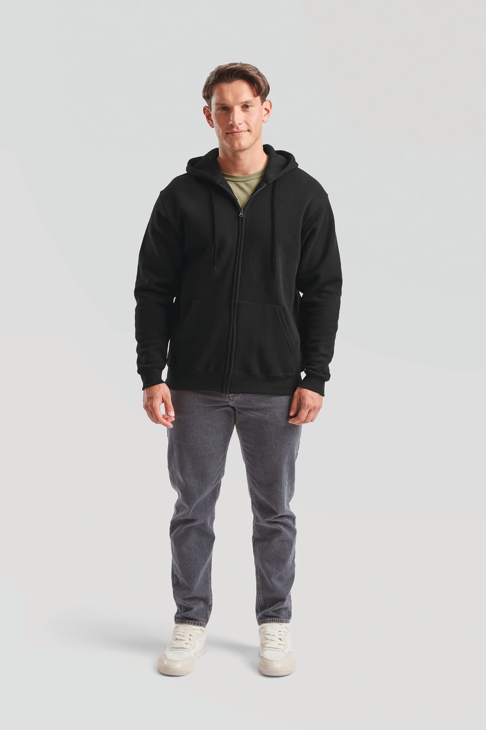 Sudadera Classic cremallera y capucha hombre