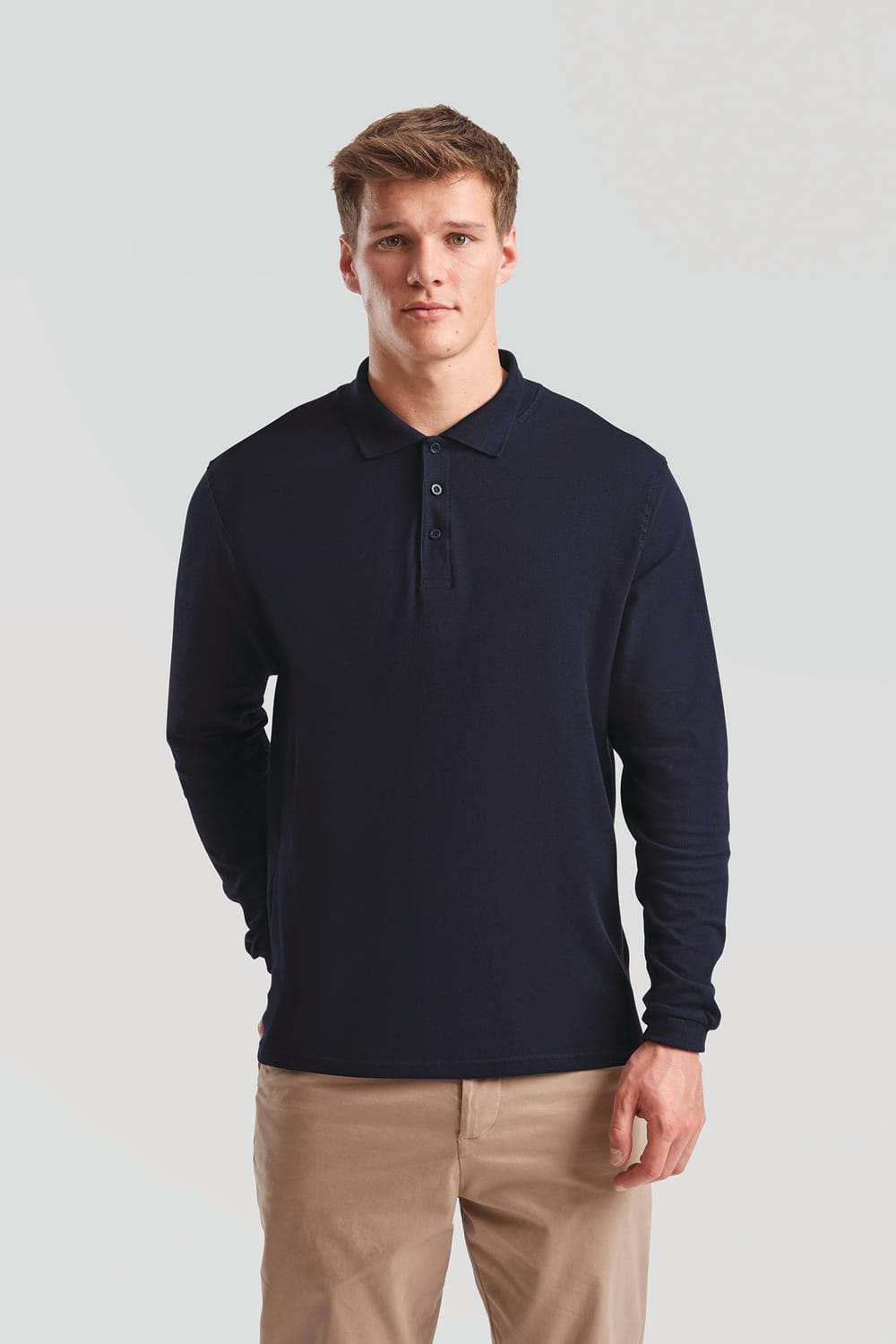 Polo Premium manga larga