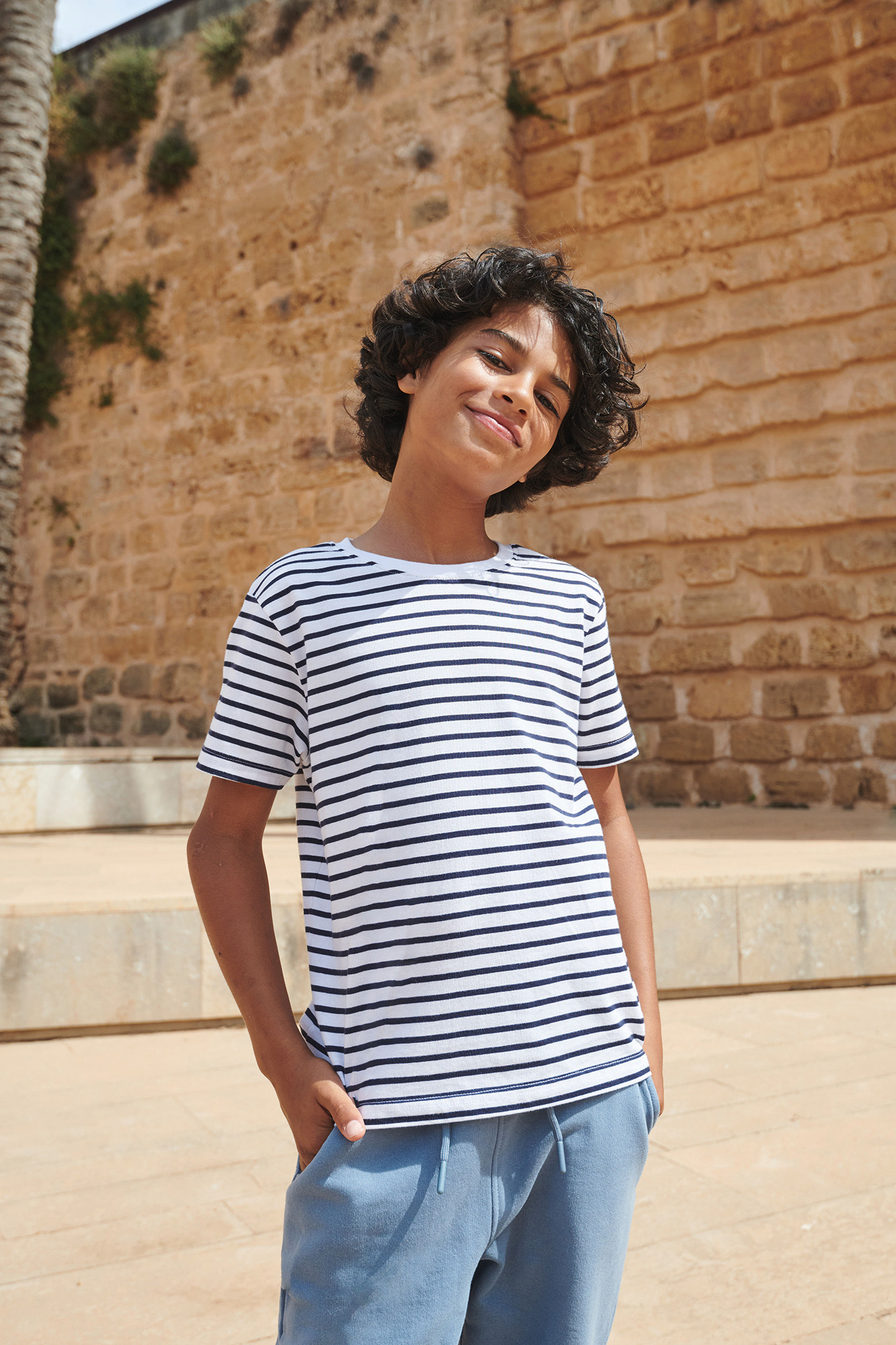 Camiseta A Rayas niños