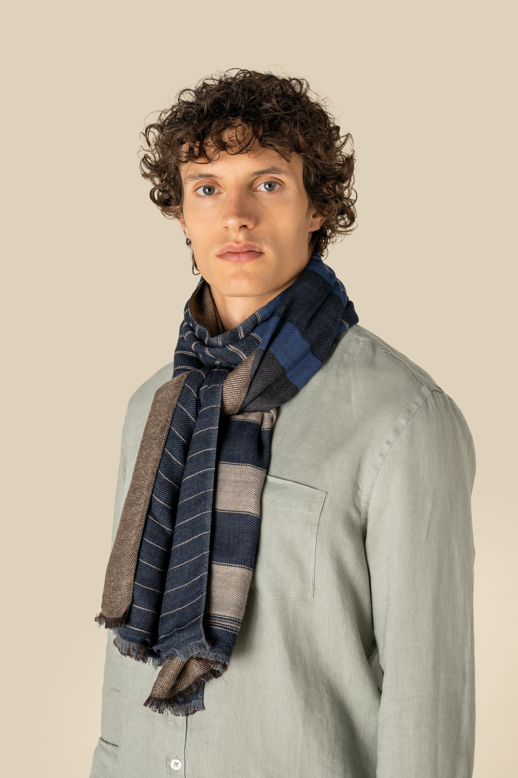 Fular reversible unisex