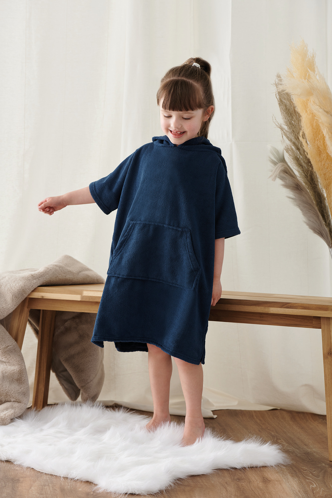 Poncho de rizo niños