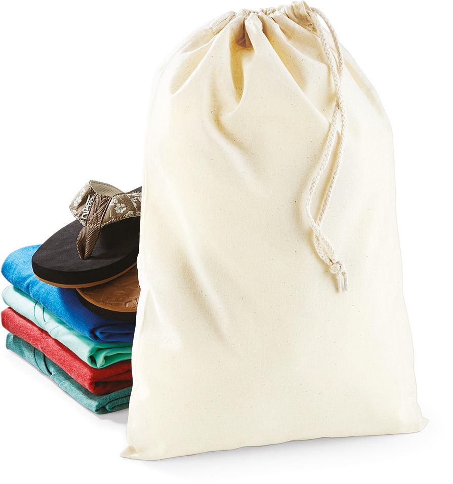 Bolsa algodón con cordones