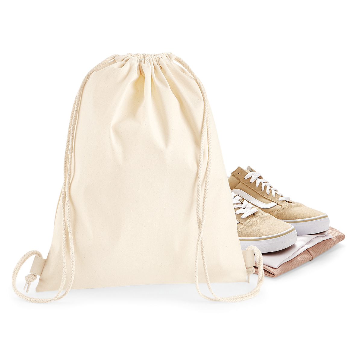 Mochila gimnasio - Algodón Premium