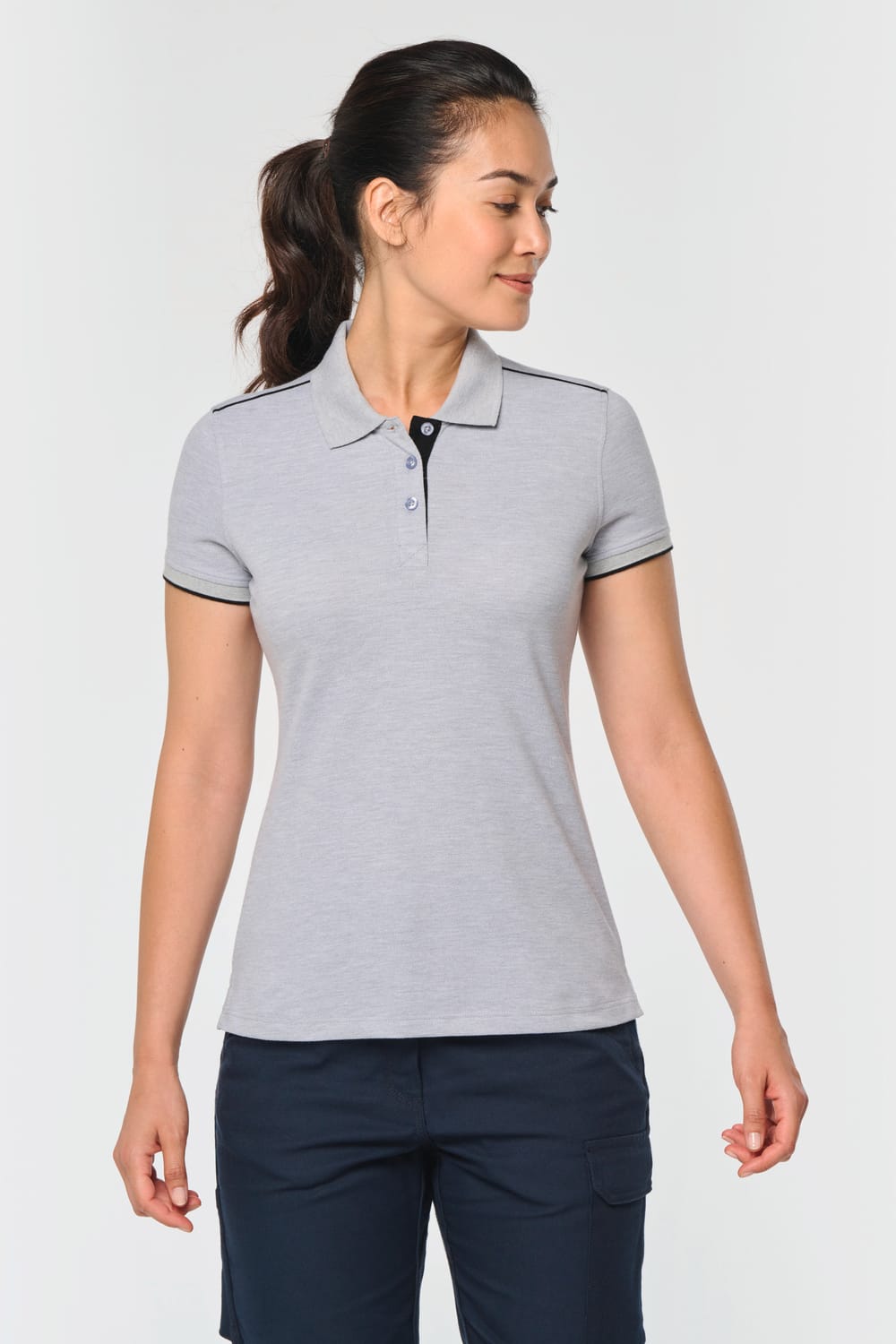 Polo Day To Day contrastado mujer