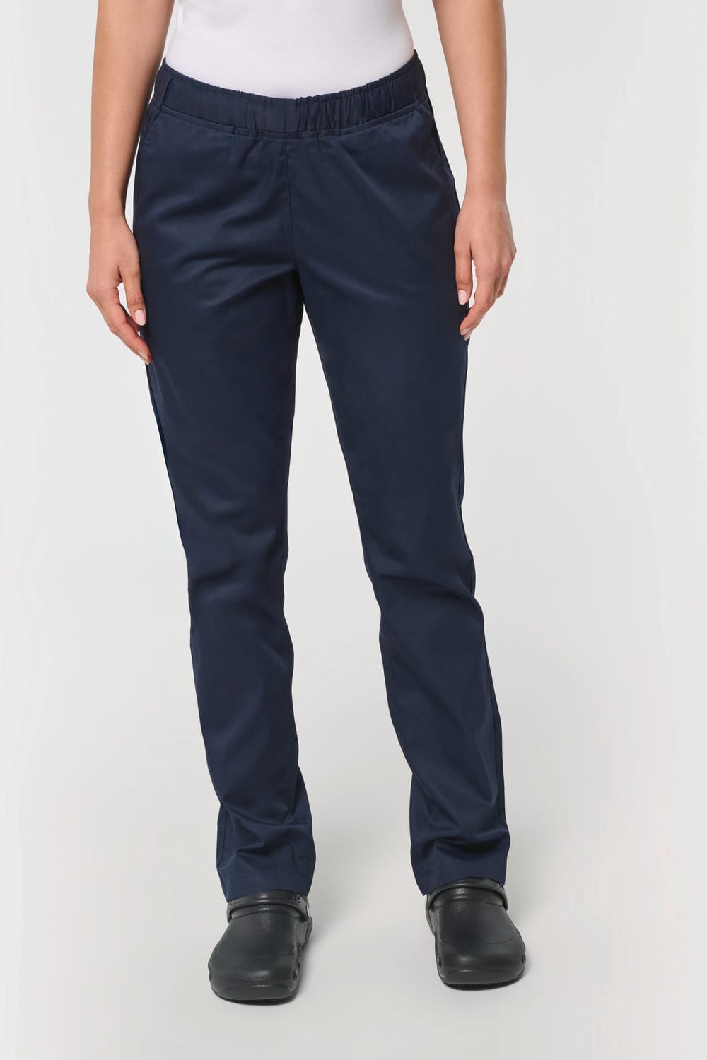 Pantalón polialgodón mujer