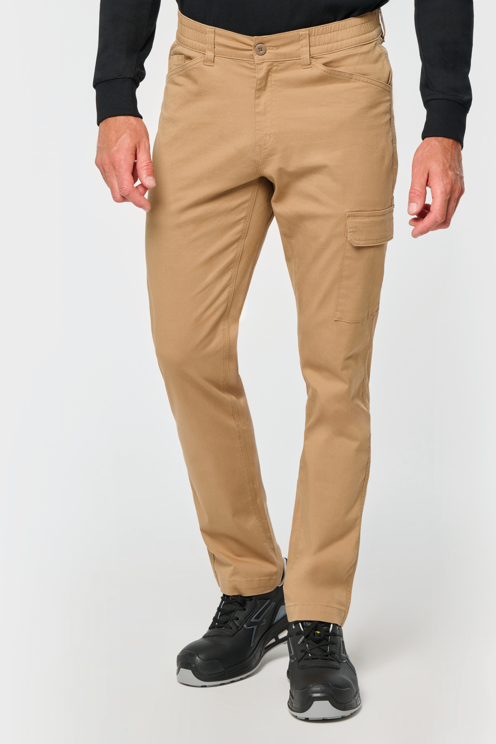 Pantalón stretch de algodón unisex