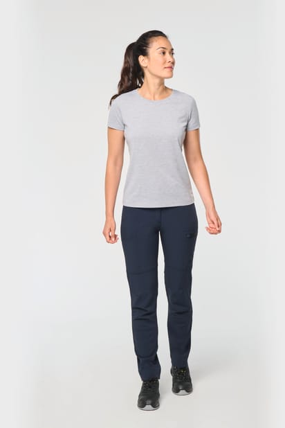 Pantalon recyclé stretch femme