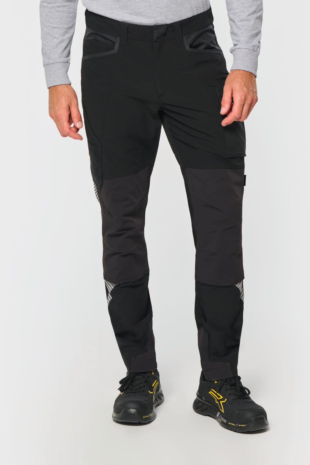 Pantalón ligero stretch reciclado multibolsillos unisex