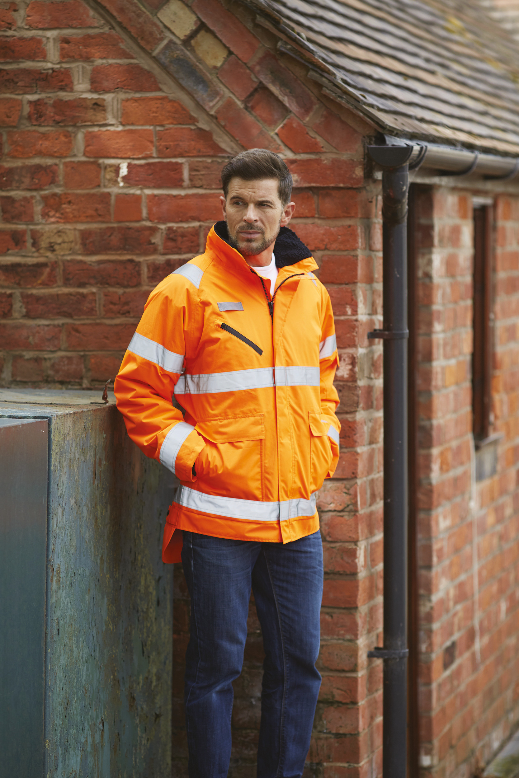 Chaqueta Fontaine Storm Alta Visibilidad