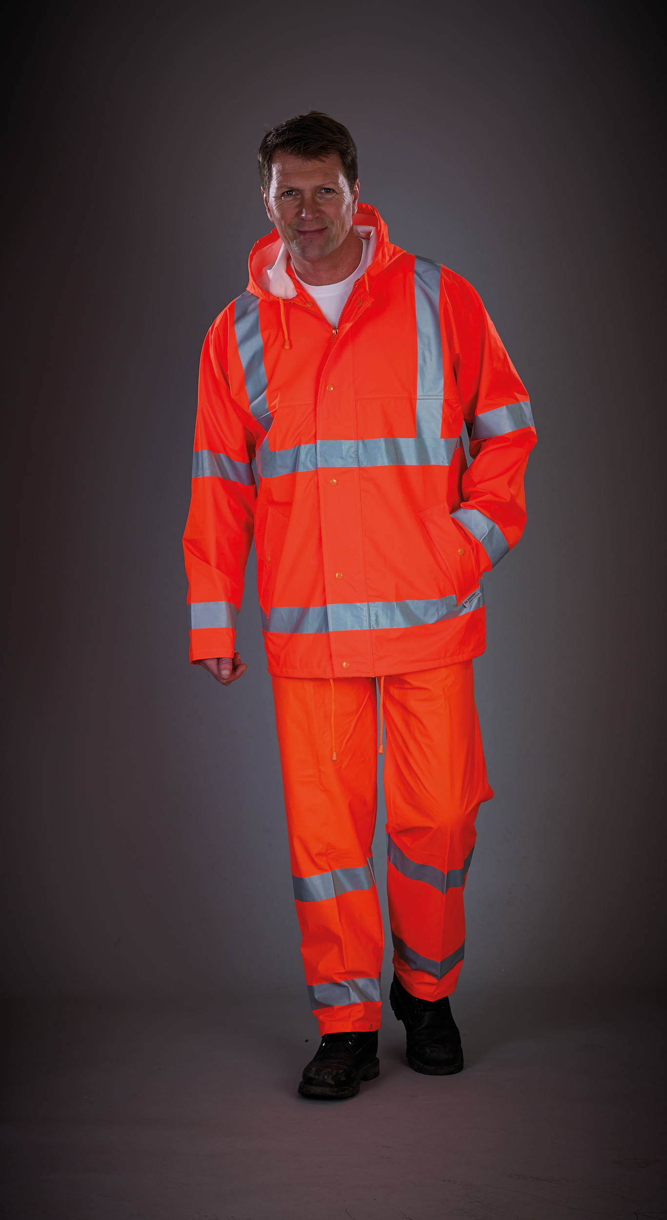 Chaqueta Alta Visibilidad Soft Flex transpirable para lluvia