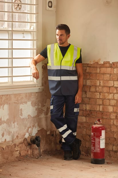 Gilet haute visibilité bicolore